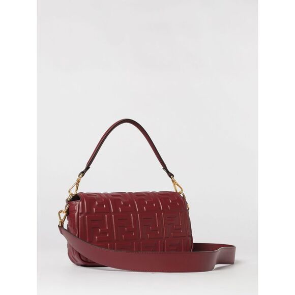 Fendi Shoulder Bag Woman Burgundy - Picture 3 of 4
